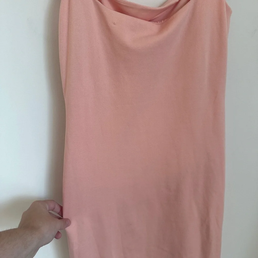 Lovers + Friends Revolve Donatella Midi Dress Blush Pink Bodycon Size XS - Picture 6 of 8